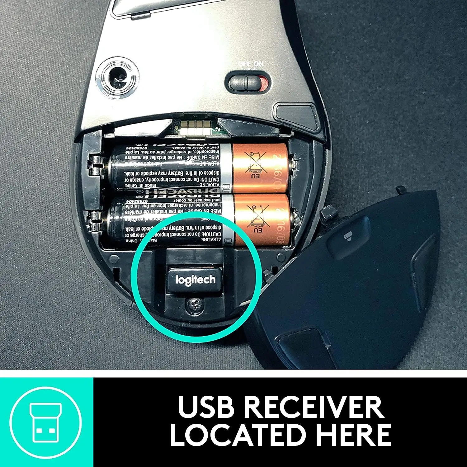 Logitech MK570 Wireless Wave Keyboard and Mouse Combo, Black - Image 2