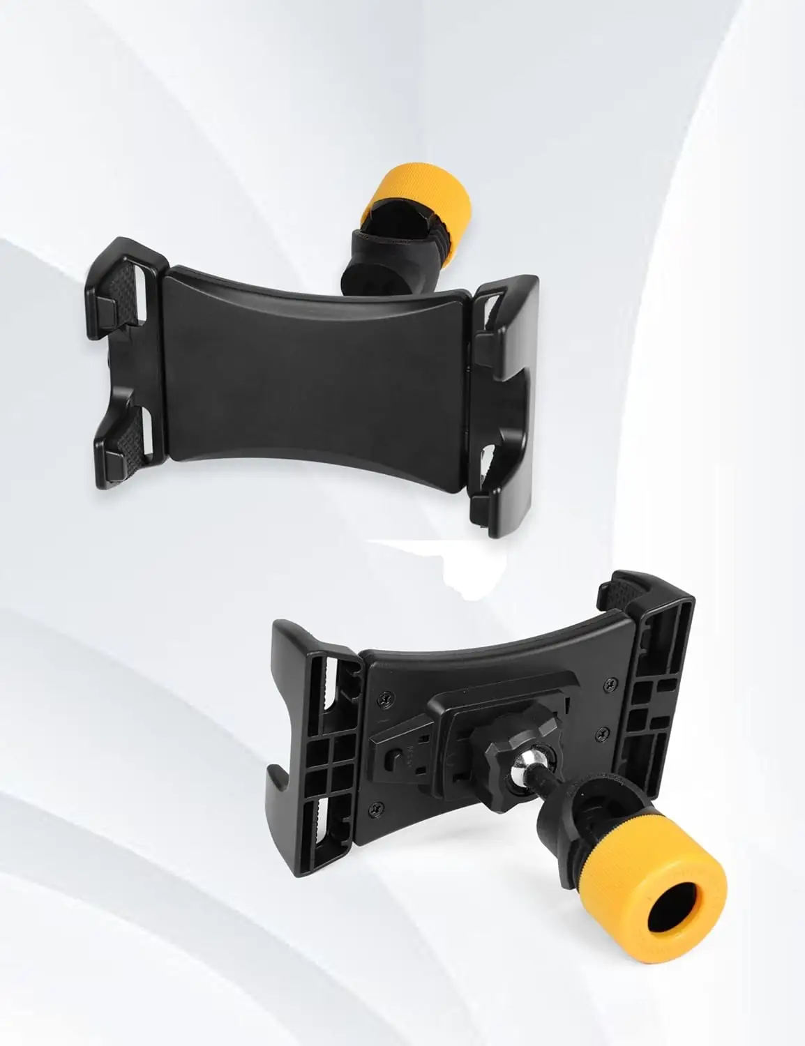 Mr.Power Tablet/Phone Mount Holder for Microphone Music Stand, Fits Devices from Screen Size 4.7 to 11 in, Compatible with iPhone, Compatible with iPad Pro Air Mini, Compatible with Samsung Tab etc - Image 2